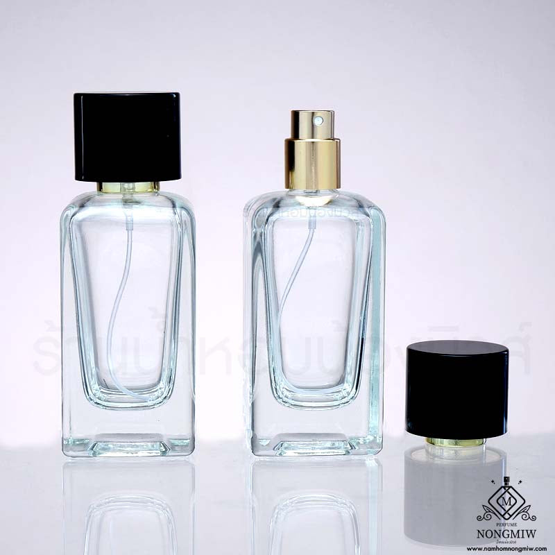 ขวดเมร่อน ฝาดำ 50ML.