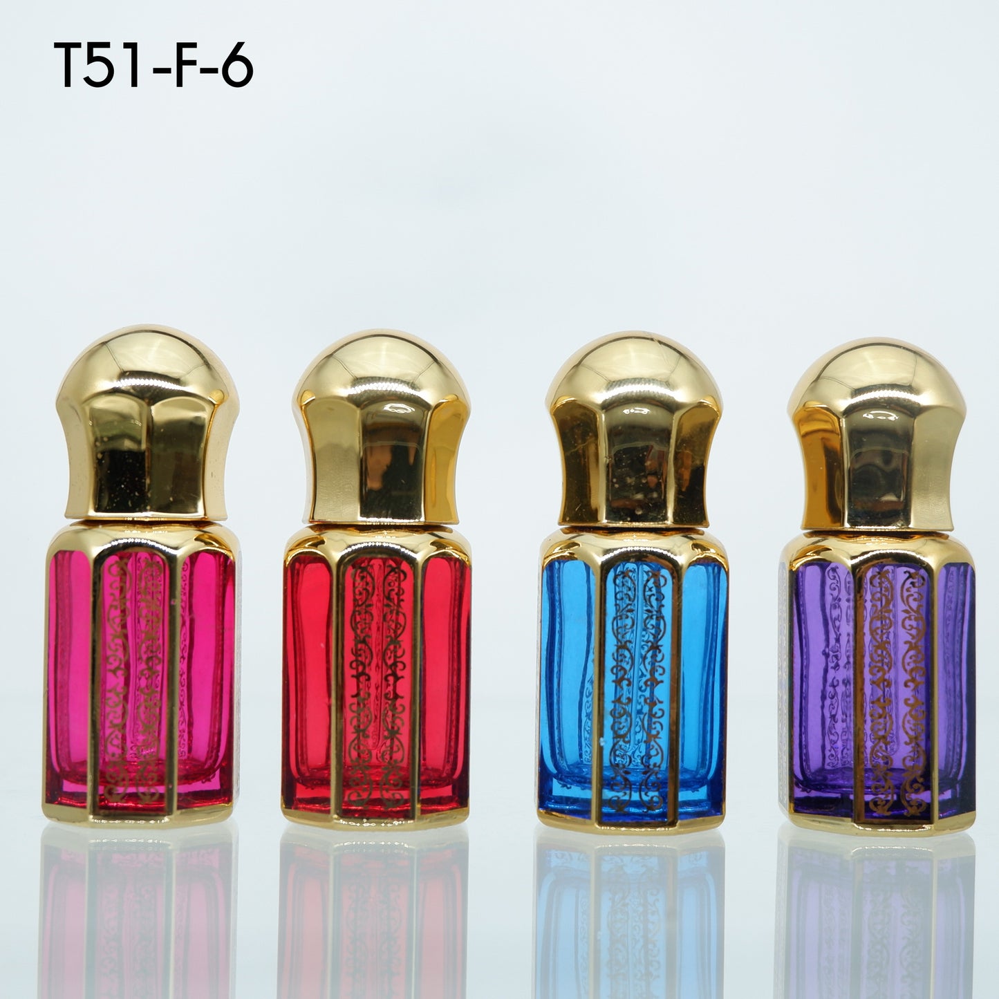 ขวดก้านแต้มอาลาดินF คละสี 6ML.
