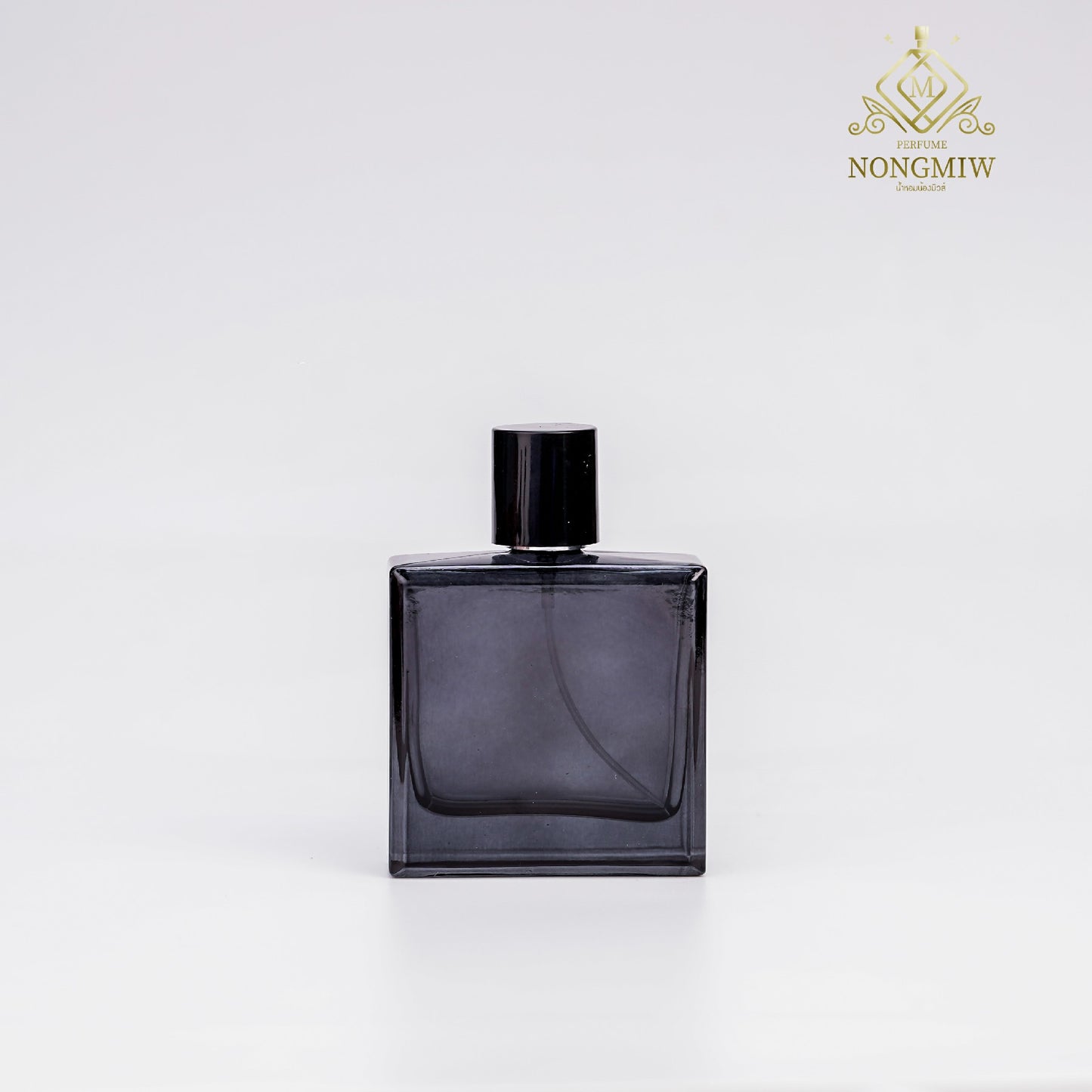 ขวดบลูแนลดำ ฝาดำ 50ML