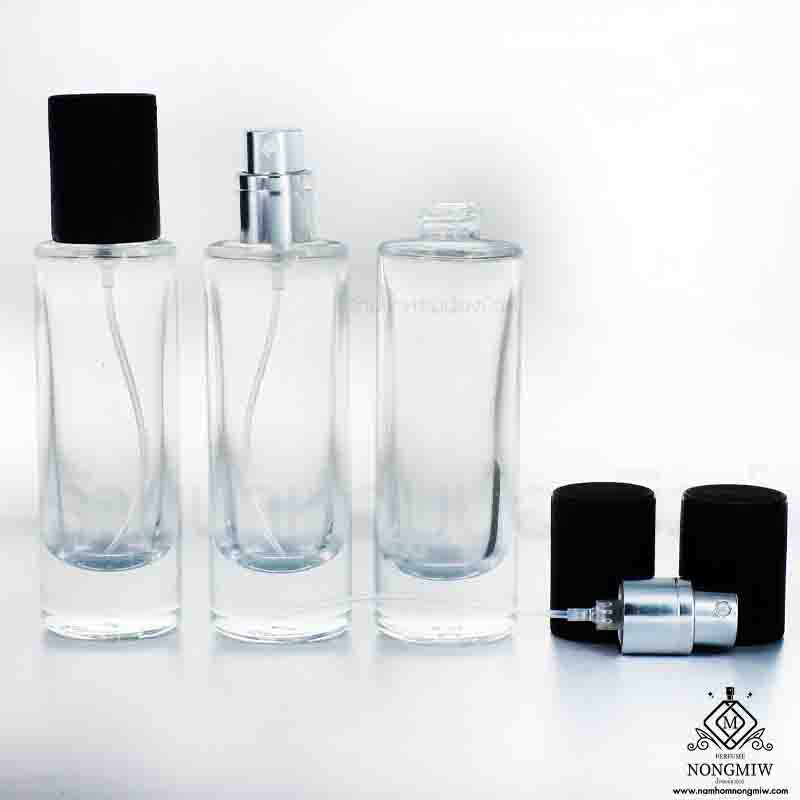 ขวดปินปิน ฝาไม้ดำเคลือบเงา 30ML.