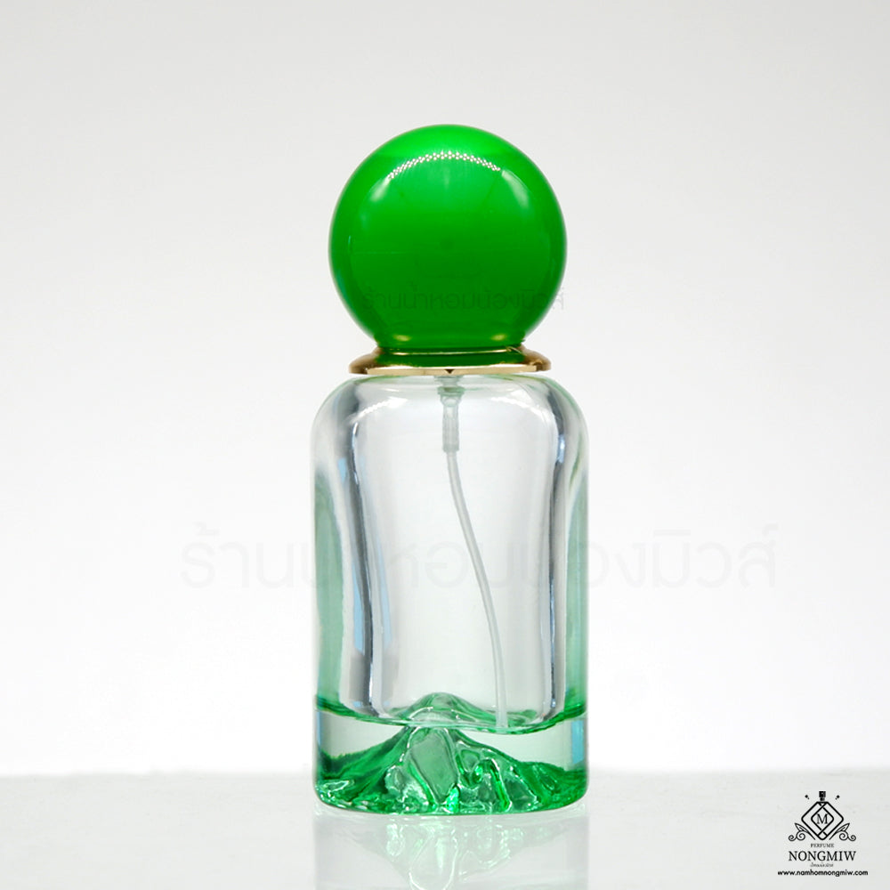 ขวดไรราล ฝาหัวกลมเขียว 30ML