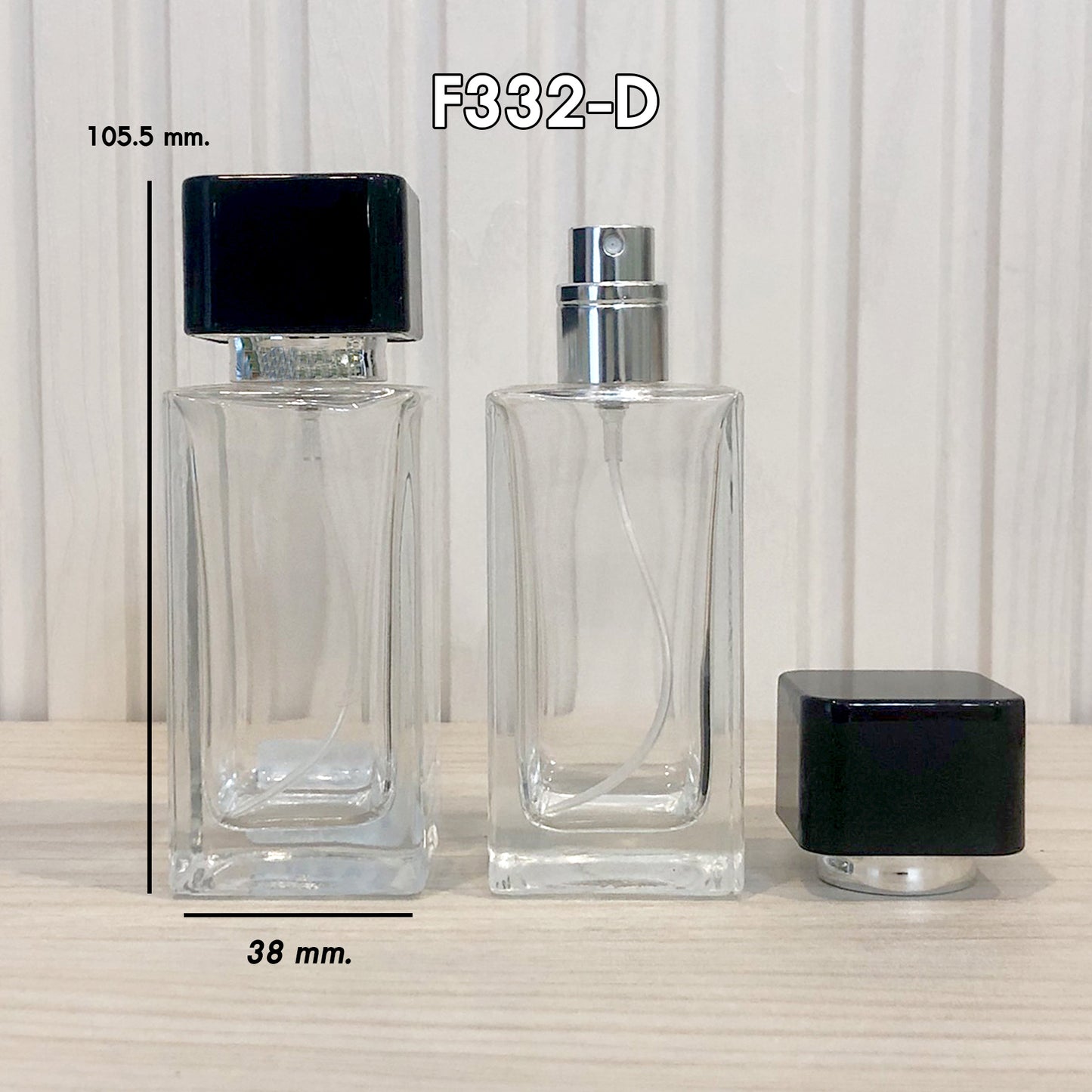 ขวดฮายาติ ฝาดำ 50ML