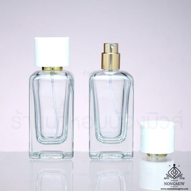 ขวดเมร่อน ฝาขาว 50ML.