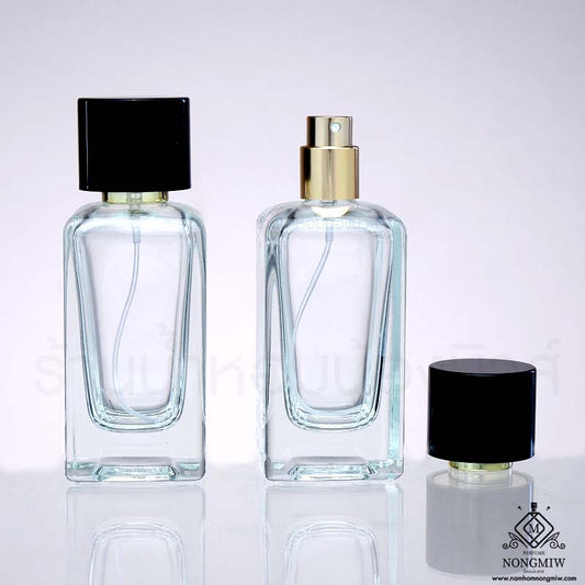 ขวดเมร่อน ฝาดำ 50ML.