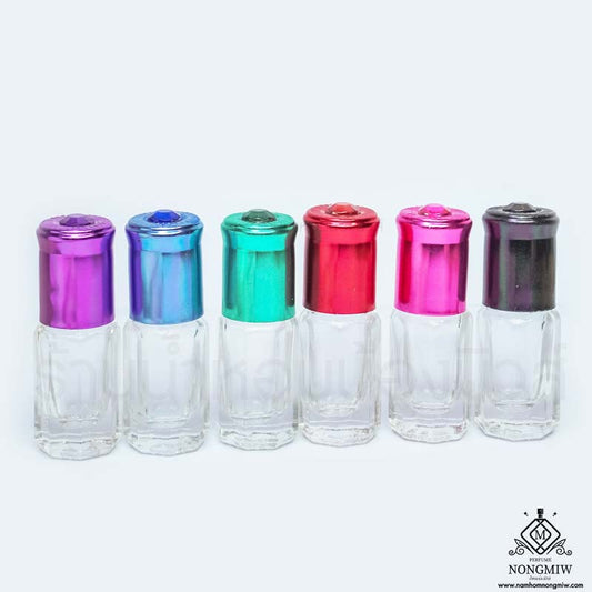 ลูกกลิ้งหัวพลอย ฝาคละสี 3ML (โหล)