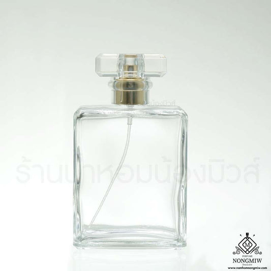 ขวดโคโค่ใส ฝาทอง 100ML