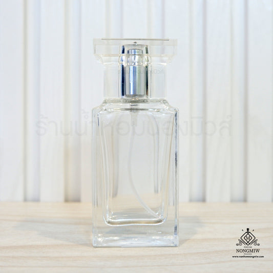 ขวดทอมฟอร์ดใส ฝาเงิน 30ML.