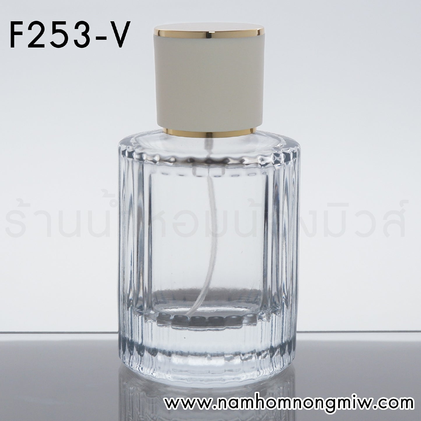 ขวดโคเอ้ใส ฝาขาว 50ML