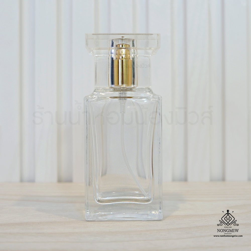 ขวดทอมฟอร์ดใส ฝาทอง 30ML.