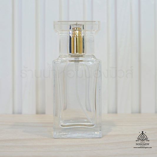 ขวดทอมฟอร์ดใส ฝาทอง 30ML.