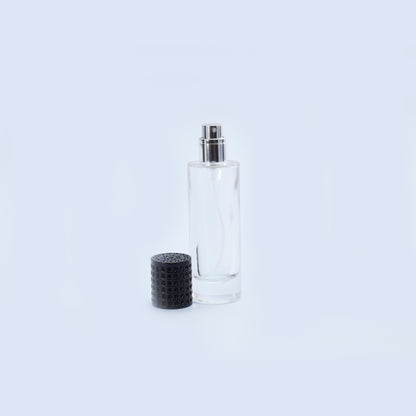 ขวดกลม ฝาประกายดำ 30ML.