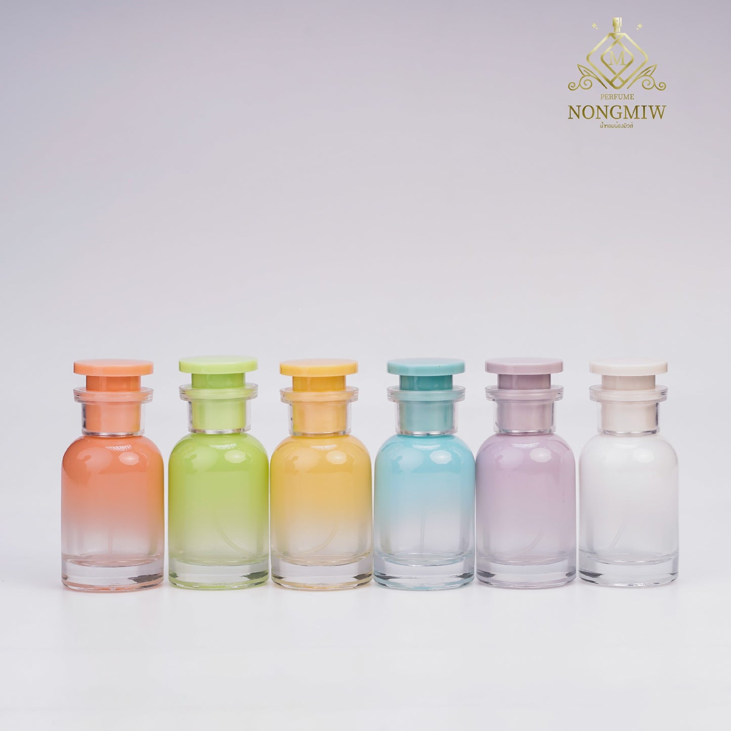 ขวดหลุยส์พาสเทล คละสี 30ML.