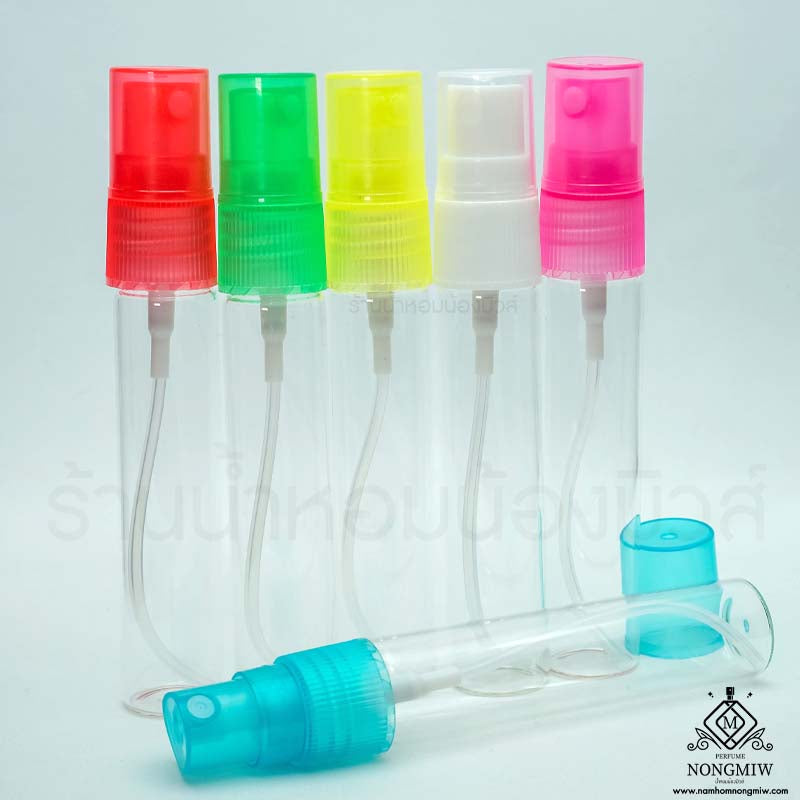 ขวดสเปรย์แก้ว ฝาคละสี 20ML.
