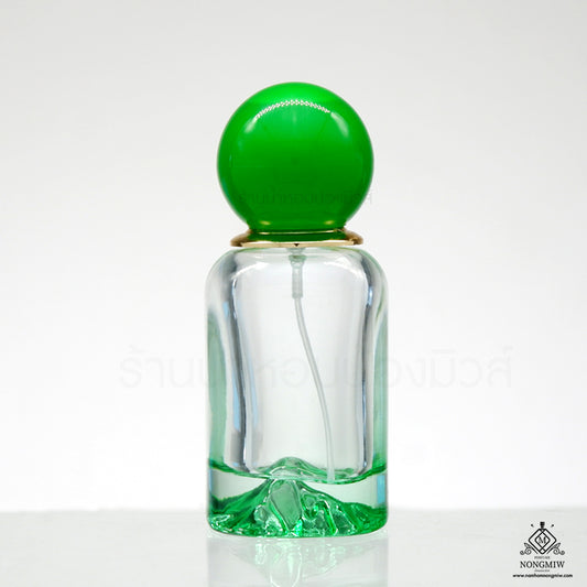 ขวดไรราล ฝาหัวกลมเขียว 30ML