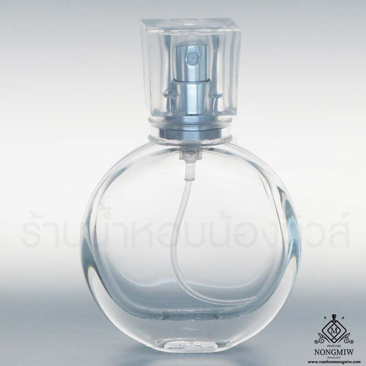 ขวดช้าน ฝาเงิน ยกลัง (ไม่มีกล่อง) 25ML.(A4)