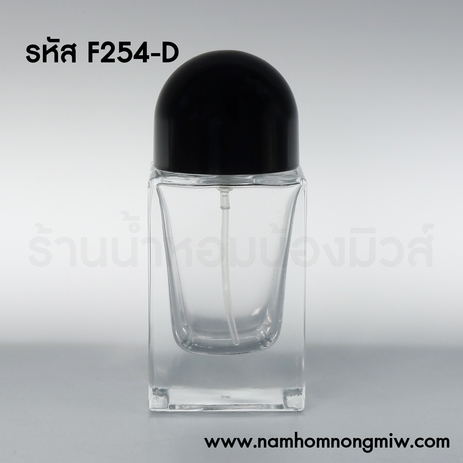 ขวดโอเว่น 30 ml ฝาดำ(A4)