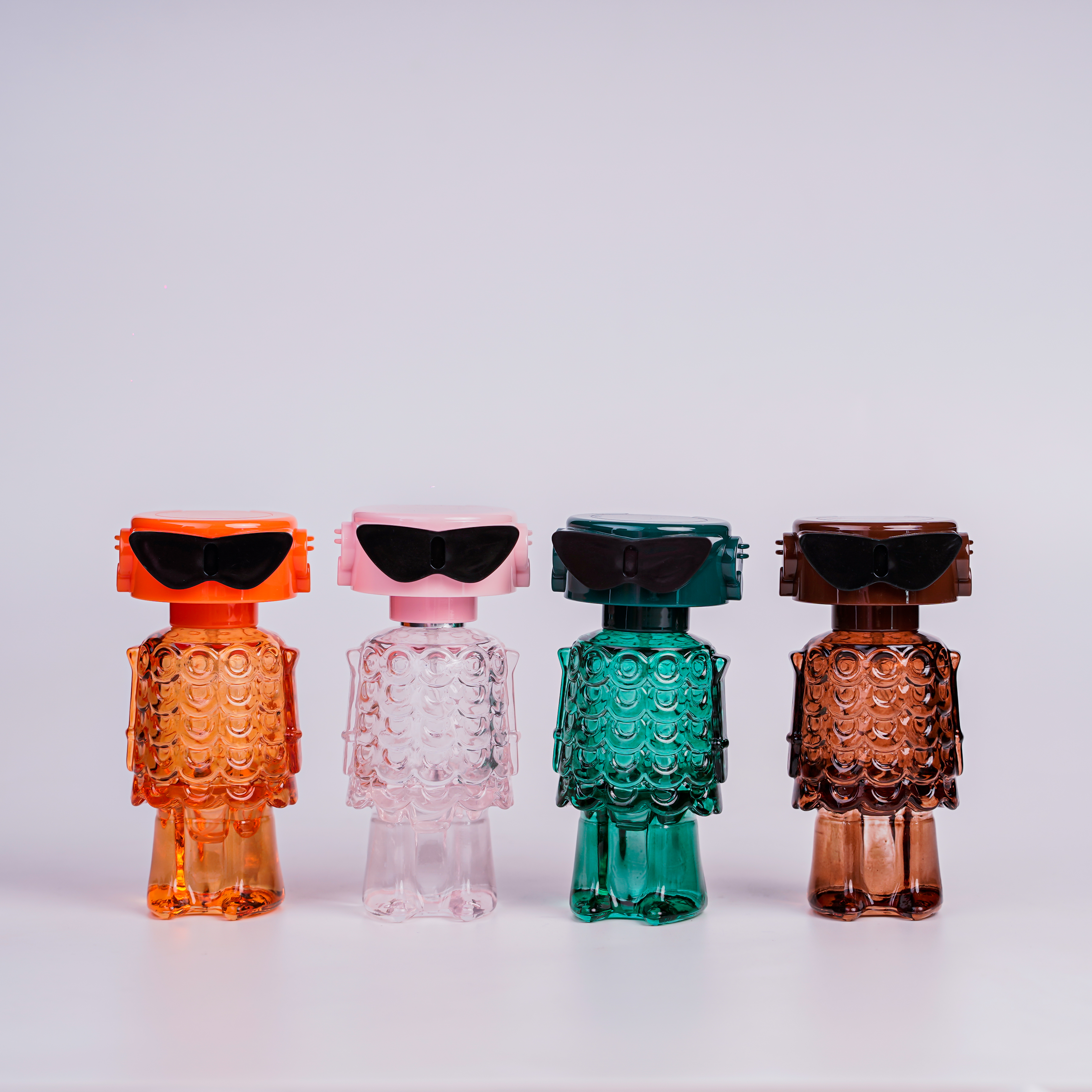 ขวดปาโก้ขวดสี ฝา 4 สี 30 ML.(D)