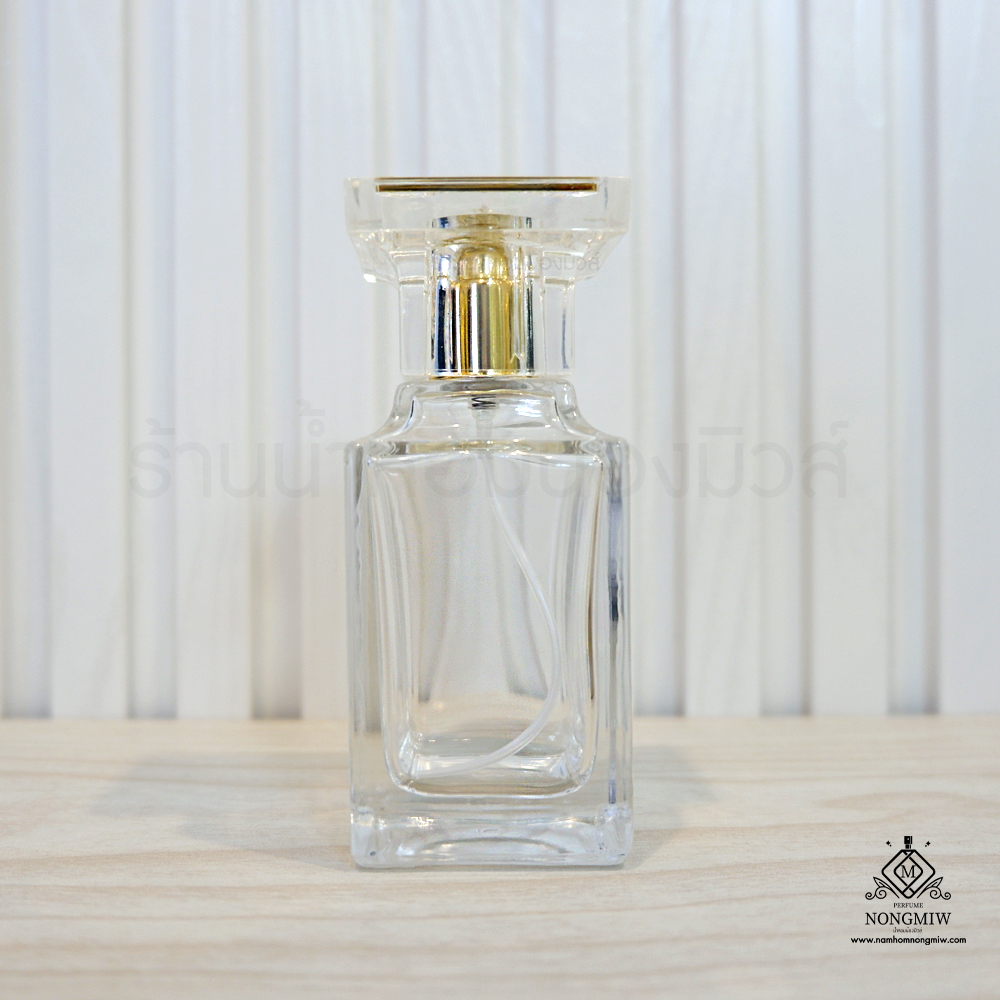 ขวดทอมฟอร์ดใส ฝาทอง 50 ML.