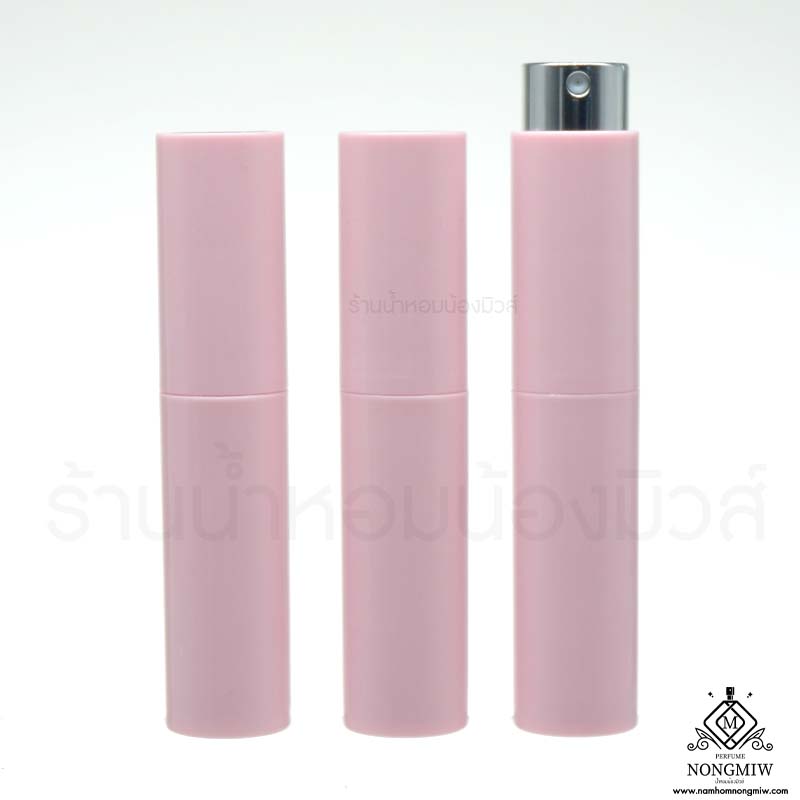 ขวดลิปติก10ml สีชมพูพาทเทล (เงา)