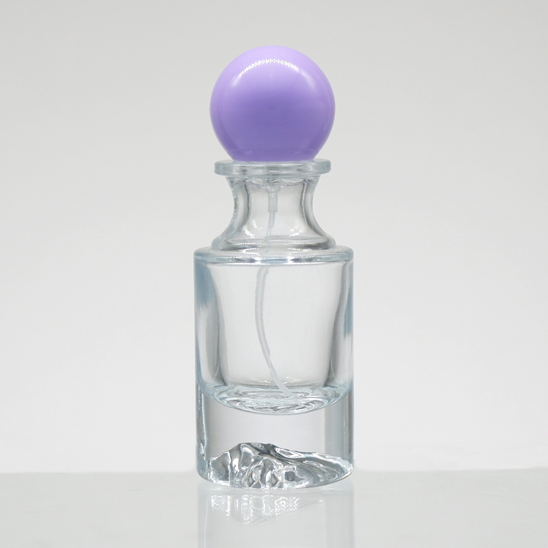 ขวดซาร่า 30 ML. ฝากลม สีม่วง