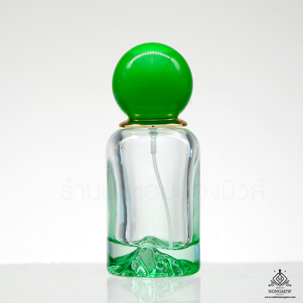 ขวดไรราล 30 ML. หัวกลม สีเขียว