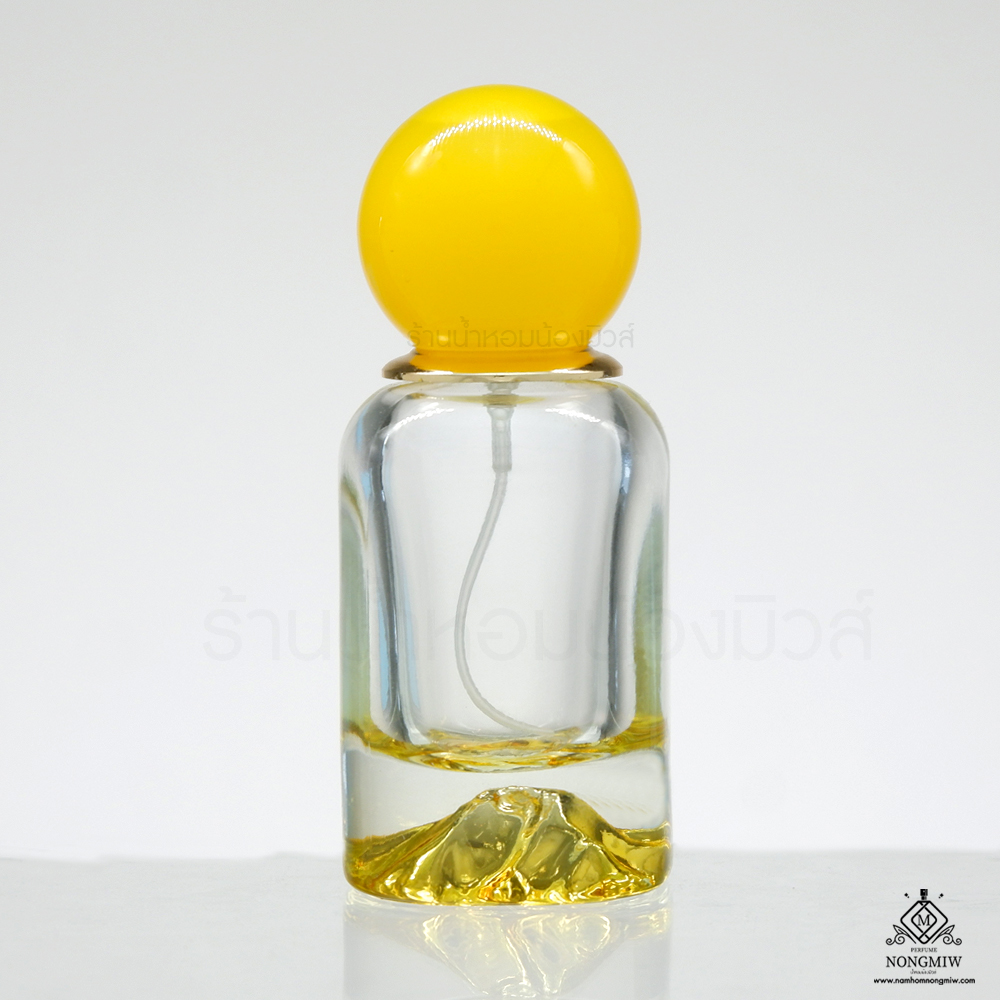 ขวดไรราล 30 ML. หัวกลม สีเหลือง