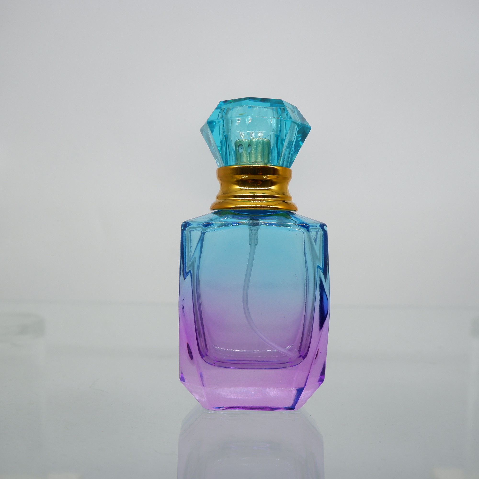 ขวดไดม่อน 30 ML. สีฟ้า