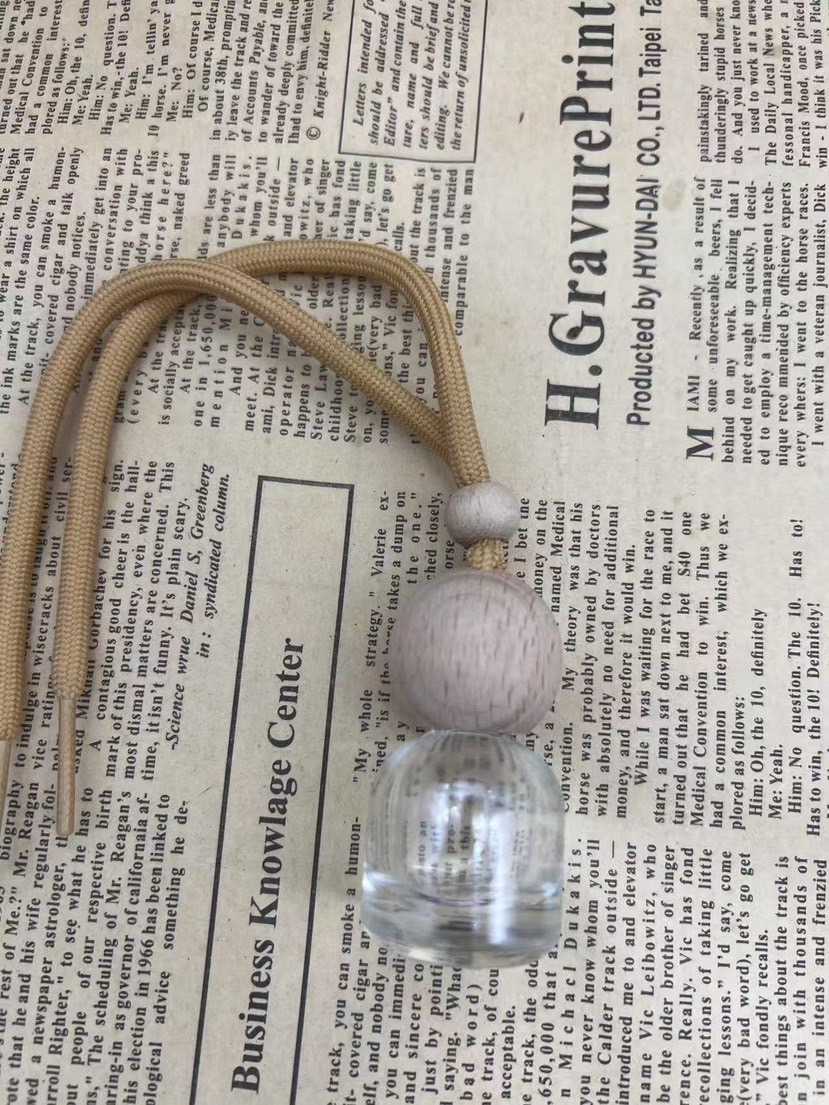 ขวด Car ใสหัวกลม 6 ml