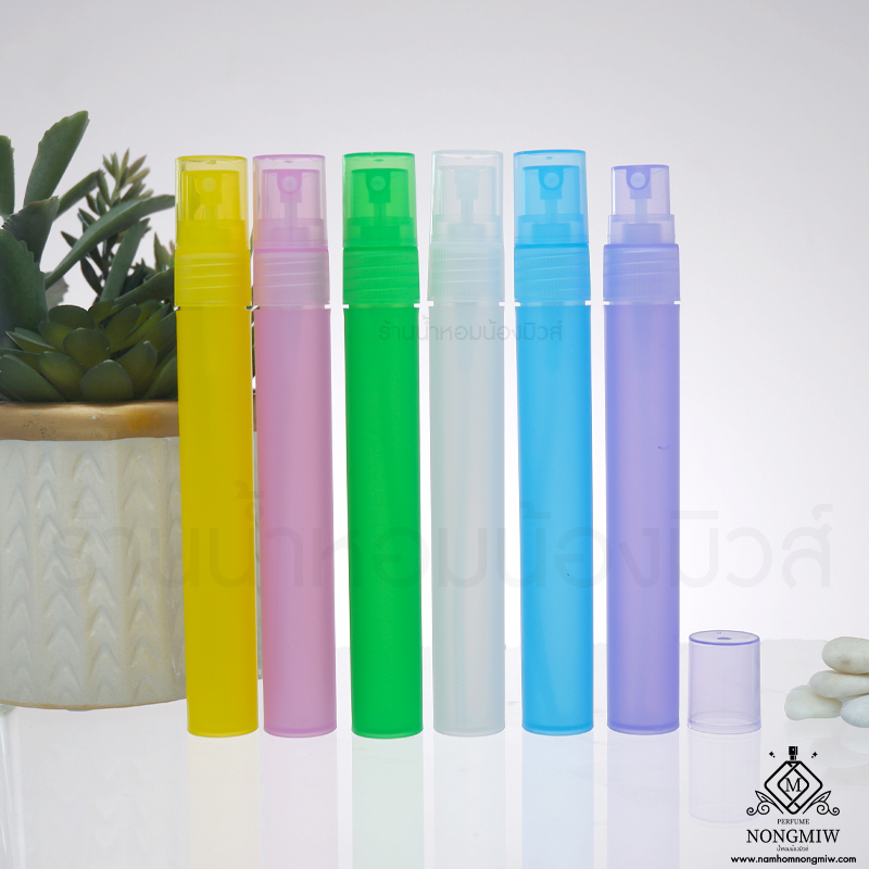 ขวดพลาสติก หัวตัด 20 ML.  คละ 6 สี 